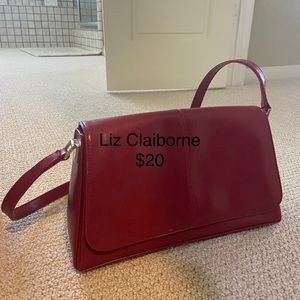Liz Claiborne Red trendy bag